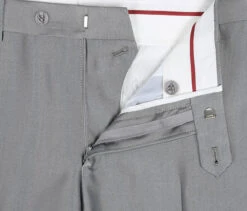 Gray Slim Fit Sharkskin Italian Styled 2 Piece Suit 12 Gray Slim Fit Sharkskin Italian Styled 2 Piece Suit -Alberto Nardoni Shop 207 2 6