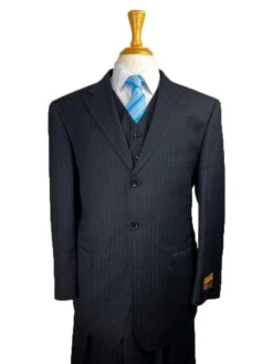 3 Piece Pinstripe Suit