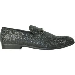 Mens Modern Glitter Sequin Prom Tuxedo Loafer In Black -Alberto Nardoni Shop Black3 71835df9 062e 48c6 9ba1 9a623476e7c7