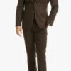 Bradford Cognac Slim Fit 3 Piece Tweed Suit