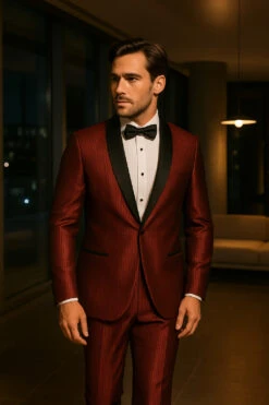 Men's Burgundy Shiny Tuxedo With Black Satin Shawl Lapel – Ultra Slim Fit Party & Prom Suit -Alberto Nardoni Shop BurgundyShiny a4f4ac1d 95fa 4549 a0ad 97fcab92d0e2