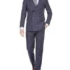 Mafia Costume - Mafia Halloween Costume - Italian Mafia Navy Blue Costumes