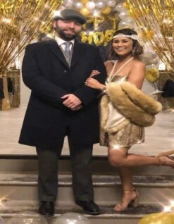 Mens Great Gatsby Suit- Great Gatsby Custome Notch Lapel Black Color