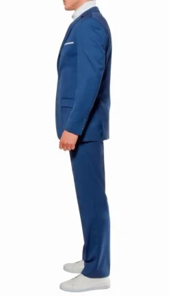 Mens Savannah Indigo Slim Fit 3 Piece Suit -Alberto Nardoni Shop INDIGO23