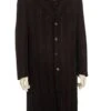 Mens Vested Maxi Length Zoot Suit In Brown Pinstripe