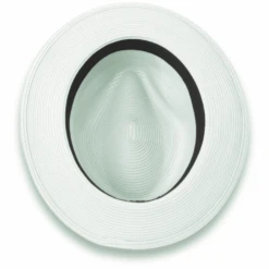 Tapa Crushable Straw Hat Fedora In Jade -Alberto Nardoni Shop Jade.3