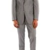 Jax Light Grey Slim Fit 3 Piece Suit