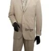 Tan Linen Suit - Light Tan,Sand And Beige Big And Tall Linen Suit