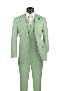 Light Green Modern Fit 3 Piece Suit With Vest And Adjustable Waist Band Pants 12 Light Green Modern Fit 3 Piece Suit With Vest And Adjustable Waist Band Pants -Alberto Nardoni Shop MV2K 2 LIGHT GREEN ff8a6ced e2c1 4c6d a1f0 b68d6f6c7a95