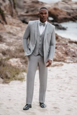 Alberto Nardoni Shop -Alberto Nardoni Shop Men Light Gray Suits