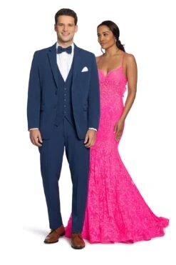 Western Suit - Trajes Para Hombres - Cowboy Formal Attire - Trajes De Novio - French Blue -Alberto Nardoni Shop Mens French Blue Suits