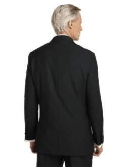 Mens Single Breasted Peak Lapel Tuxedo Jacket Black -Alberto Nardoni Shop Mens Peak Lapel Comfort