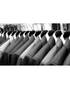 Wholesale Mens Jackets - Wholesale Blazer -One Chest Pocket Black Single Breasted Fabric Blazer