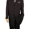 Mens Zoot Suit - Zuit Suit - Black Fashion Suit - Wedding Zoot Suit