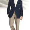 Mens Cheaped Price Suit Jackets Solid Dark Navy Blue Suit For Men 2 Button Sport Coat Jacket Cheap Priced Unique Dress Blazer For Men Jacket For Men Sale + Any Color Dress Pants For Men