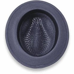 Castor Crushable Straw Hat Fedora In Navy 5 Castor Crushable Straw Hat Fedora In Navy -Alberto Nardoni Shop Navy.3 fcc8d648 8e38 4dfe 8173 ed319b486fe2