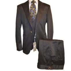 Rossiman Suits For Sale -Mens Designer Suit - Fashion Suits - Fancy 3 Piece Suits -Alberto Nardoni Shop PEAK LAPEL8