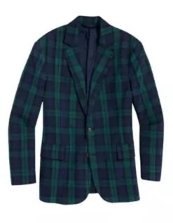 Plaid Dinner Jackets - Green Tartan Sportcoat -Alberto Nardoni Shop Plaid Dinner Jacket Green Tartan