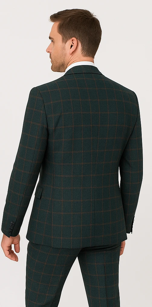 Rossi Man MAX RM1788 Slim Fit 3-Piece Suit – Stylish Formalwear For Men 2 Rossi Man MAX RM1788 Slim Fit 3-Piece Suit – Stylish Formalwear For Men - Image 2