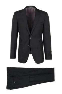 Porto, Slim Fit, Pure Wool Suit By Tiglio Luxe TIG1010