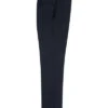 Navy Flat Front Wool Dress Pant 2560 By Tiglio Luxe TIG1002