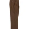 Tobacco Wide Leg Wool Dress Pant 2586/2576 By Tiglio Luxe