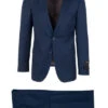 Porto Blue, Slim Fit, Pure Wool Suit By Tiglio Luxe TS 4066/2