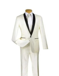 Cream Colour Suit - Cream Colored Suit - Cream Groomsmen Suit