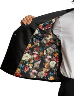 Double Breasted Tuxedo - Velvet Dinner Jacket With Pants In Color Black -Alberto Nardoni Shop Velvet Dinner Jacket with Pants in Black