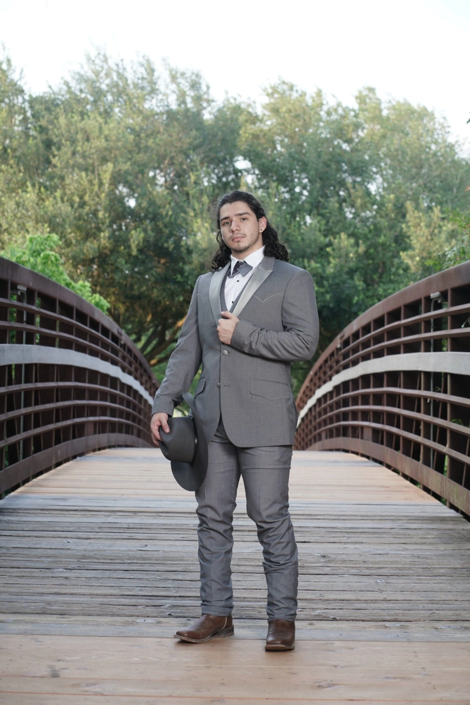 Western Suit - Trajes Para Hombres - Cowboy Formal Attire - Trajes De Novio - Western Grey 2 Western Suit - Trajes Para Hombres - Cowboy Formal Attire - Trajes De Novio - Western Grey - Image 2