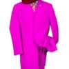 "Classic Men's Pink Zoot Suit - 2PC Long Fashion Ensemble"
