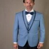 Light Blue Tuxedo Blue Tuxedo Wedding Steel Blue Tuxedos