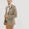Beige Wedding Suits
