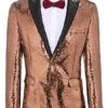 Big And Tall Mens Tuxedos - Rose Gold Tuxedo