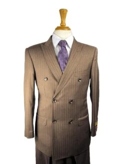 Brown.Pins - Mens Wholesale Suit