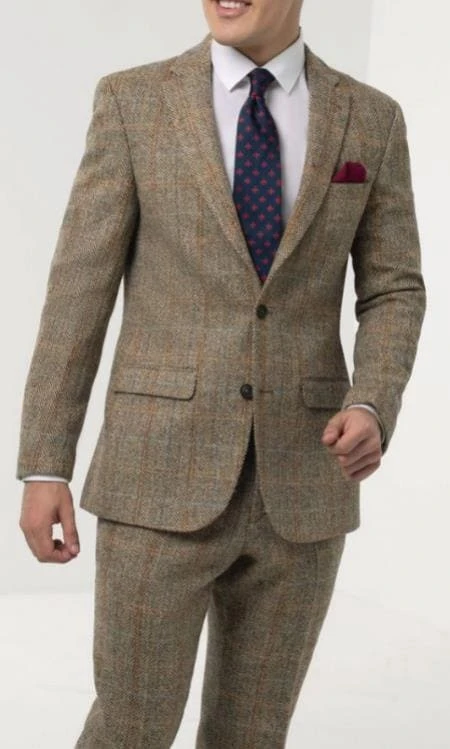 Brown Tweed Suit 1 Brown Tweed Suit