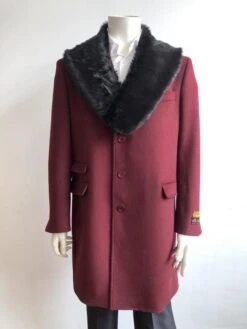 Car-Coat-Burgundy - Wholesale Coat - Wholesale Winter Coats