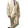 Champagne Wedding Suit - Summer Color