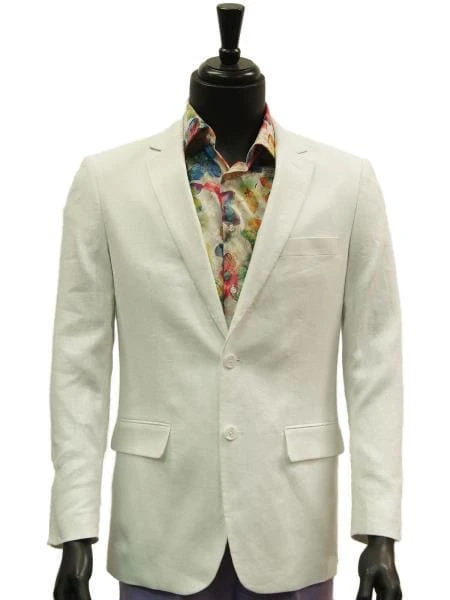 Colorful Blazer For Men - Ivory Cheap Priced Designer Fashion Dress Casual Blazer On Sale Linen Casual Blazer - Summer Blazer 1 Colorful Blazer For Men - Ivory Cheap Priced Designer Fashion Dress Casual Blazer On Sale Linen Casual Blazer - Summer Blazer