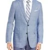 Colorful Blazer For Men - Men's Bright Blue Cheap Priced Designer Fashion Dress Casual Blazer - Mens Linen Suit