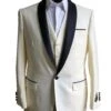 Cream Wedding Suit - Mens Cream Wedding Suit