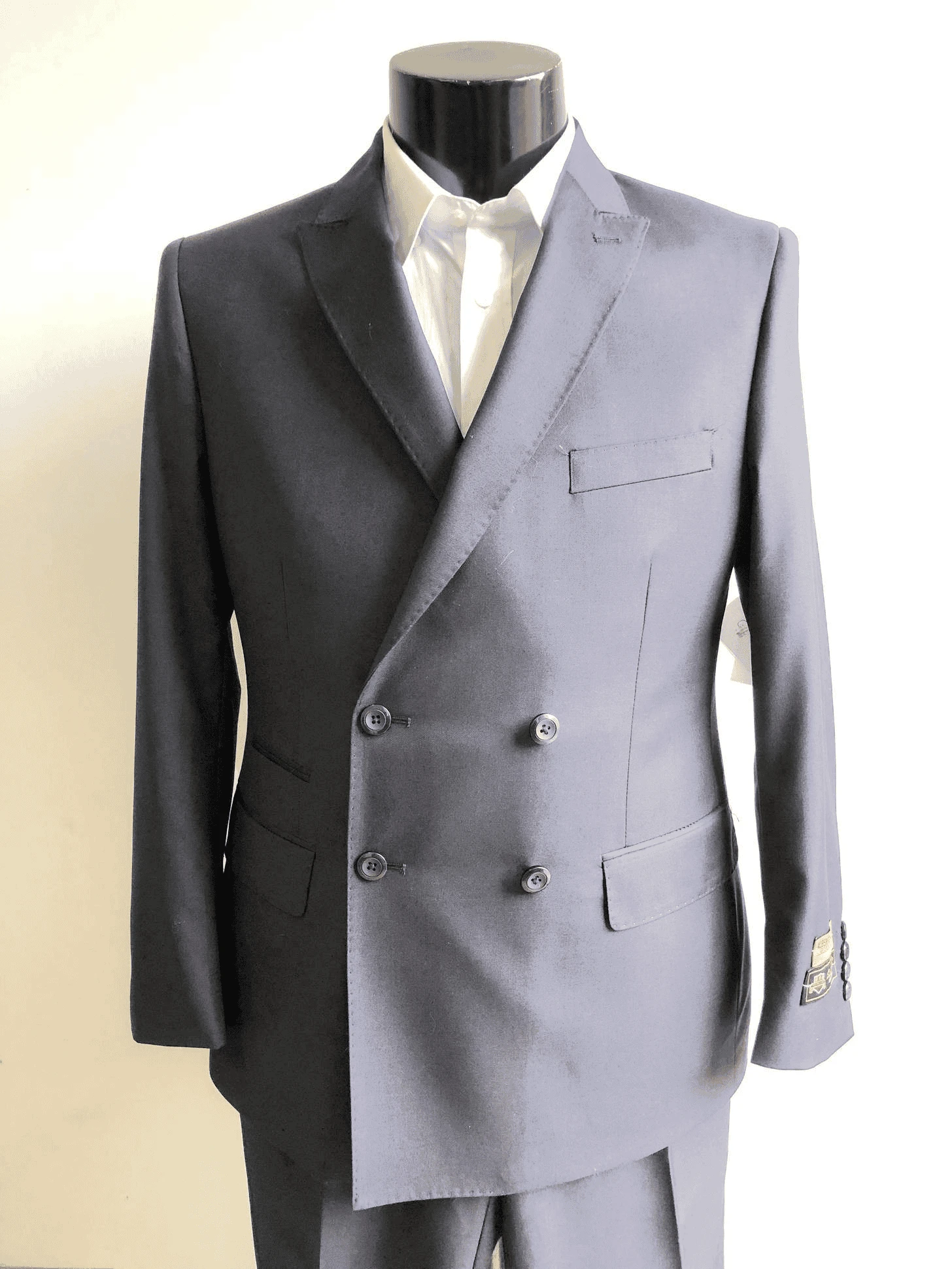 DB-Slim Light Gray - Wholesale Mens Suits - Wholesale Suits 1 DB-Slim Light Gray - Wholesale Mens Suits - Wholesale Suits