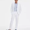Men's Slim-Fit Linen Suit Separates, Created For Macy's