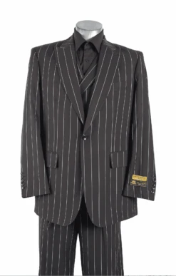 Gadson-54 3 Piece Pinstripe Suit