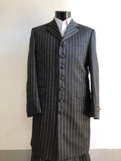 Mens Black Gangster Zoot Suit