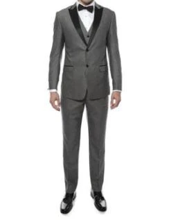 Mens Groomsmens Suits Grey