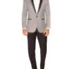 Mens Grey Groom Grey Groomsmen Suits