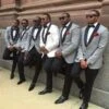 Grey Groom Suit - Mens Gray Wedding Suit