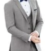 Mens Groom Grey Groomsmen Suits