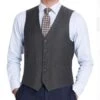 Men's Suit Vest Charcoal